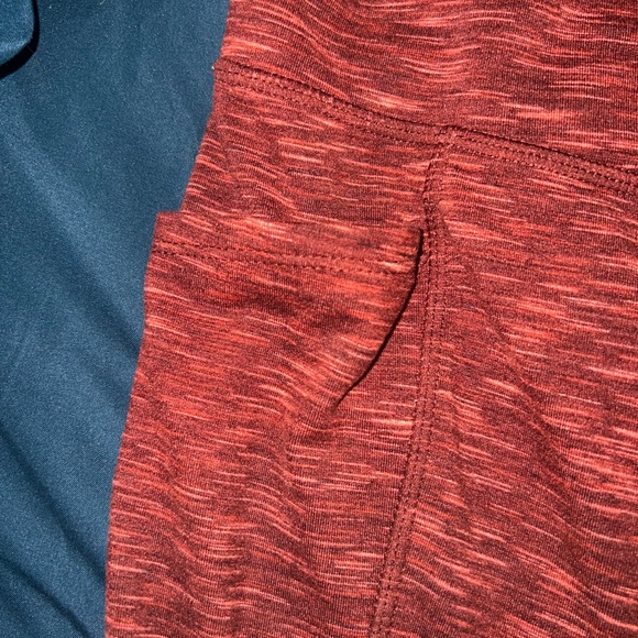 RBX Maroon Leggings - Picture 2 of 4